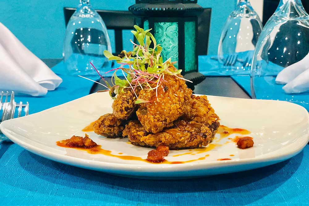 dining at blue marlin cove