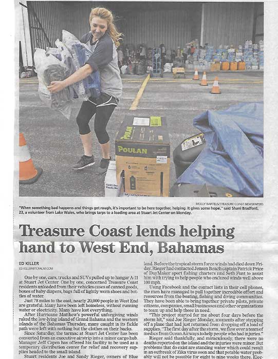 humanitarian outreach